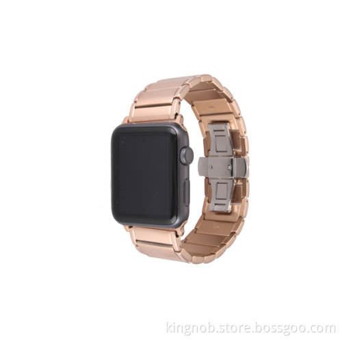 Quality 316L Stainless Steel Metal Bracelet Watch Strap Link For Apple Watch Band